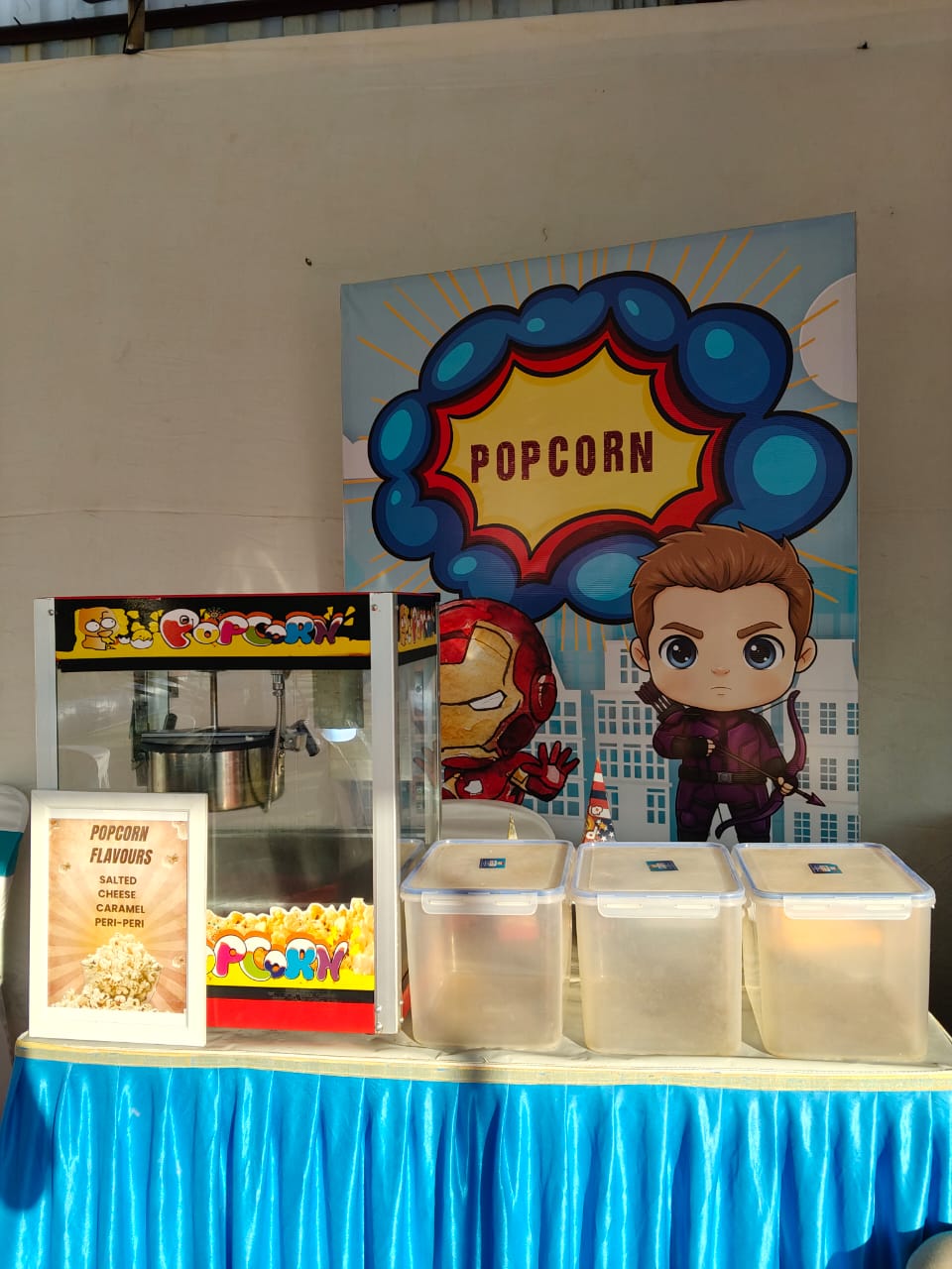 Live Popcorn Stall
